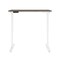 Bestar Bestar Viva 48W x 24D Electric Standing Desk in walnut grey 19857-000035 - alternate 6